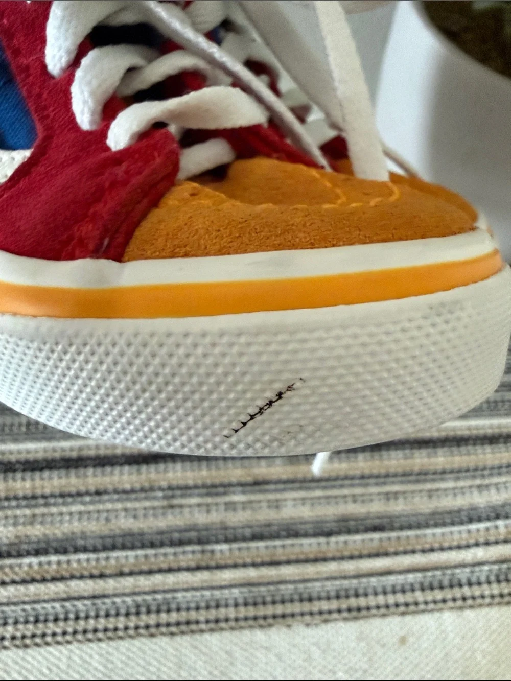 VANS Sk8-Hi Primary Block US TODDLER SIZE 4